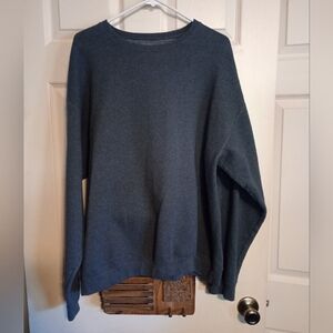 Men's Gray Hanes Sweatshirt Size Large